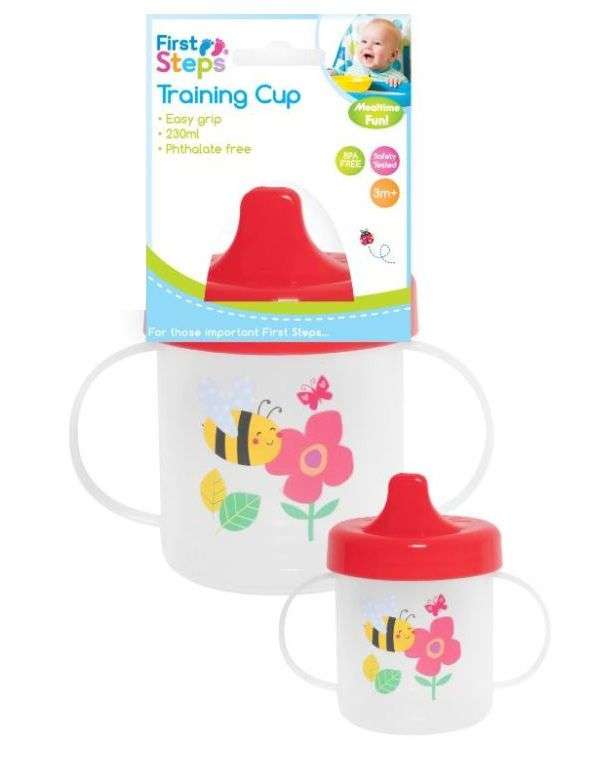 First Steps Easy Grip Training Cup for Babies