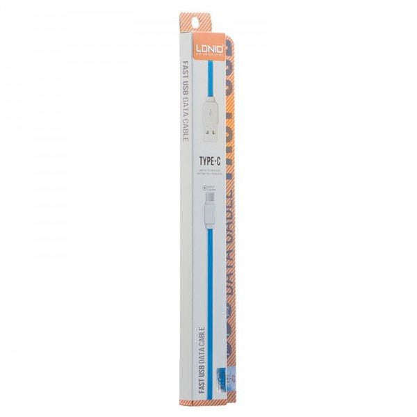 LDNIO Fast USB Data Cable - Blue 1M