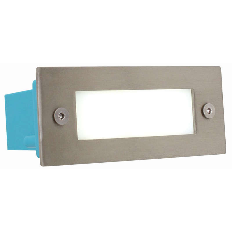 Eurolux LED Plain Foot Light Satin Chrome B162SC