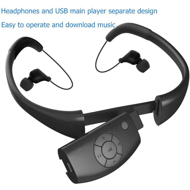Tayogo IPX8 Waterproof MP3 Player Sport Headset