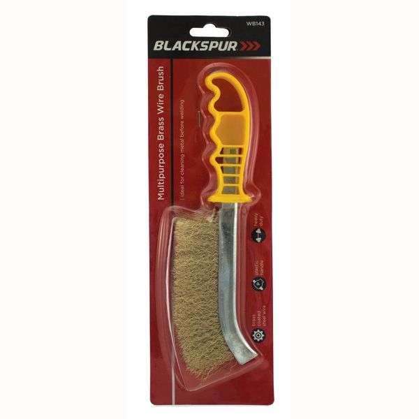 Blackspur Multipurpose Brass Wire Brush WB143