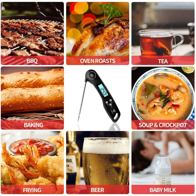Meat Thermometer - Black