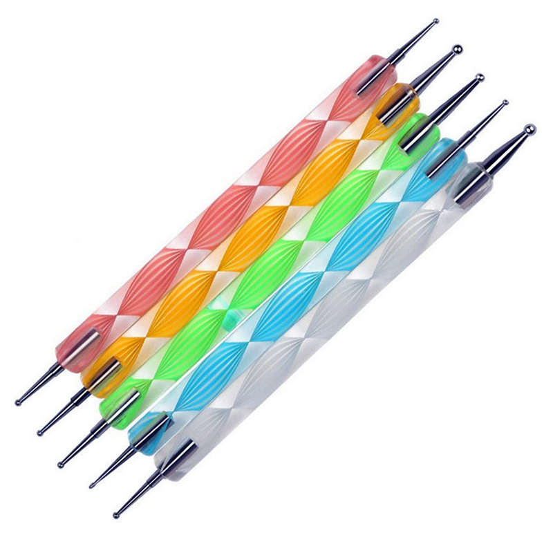 Nail Art Design Dotting Tool Set 5 Piece