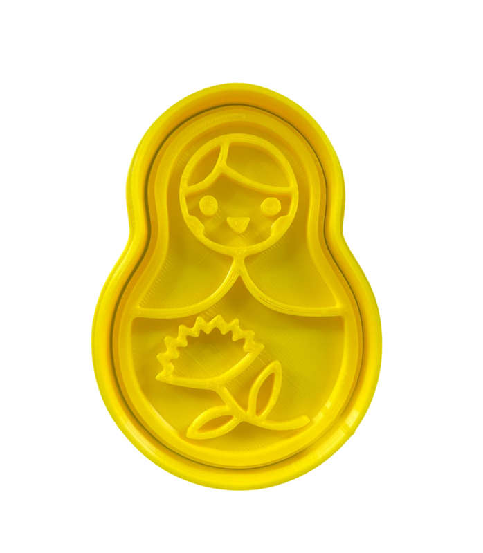 Hubbe Cookie Cutter - Matryoshka Doll 3