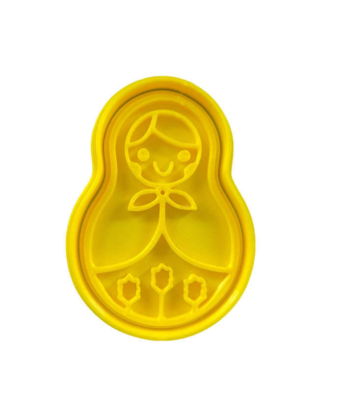Hubbe Cookie Cutter - Matryoshka Doll 4
