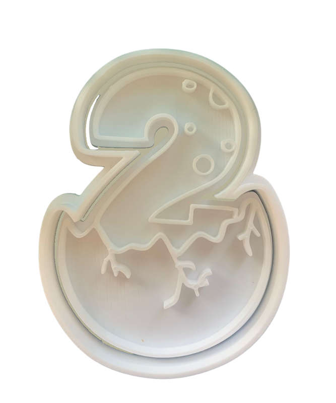 Hubbe Cookie Cutter - Dino number 2