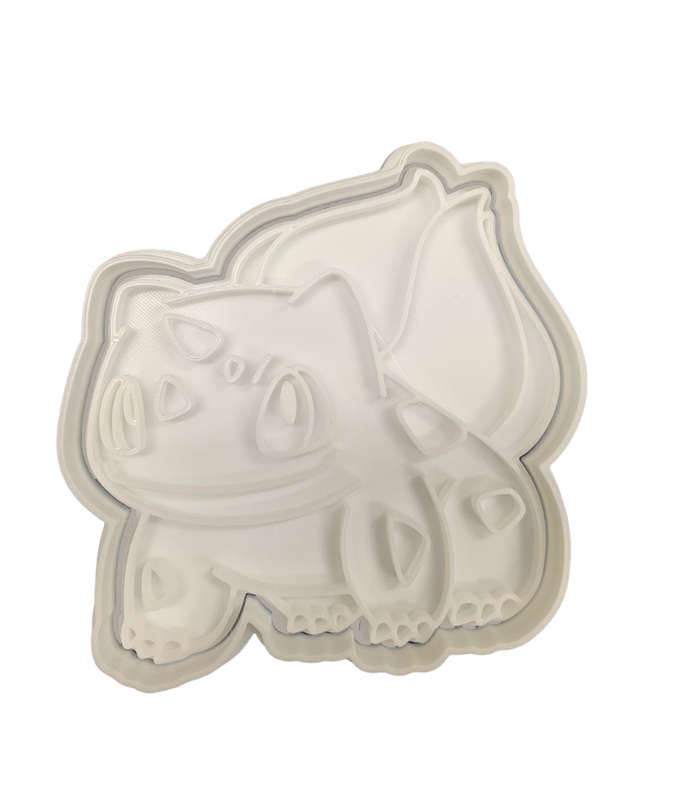 Hubbe Cookie Cutter - Pokemon Bulbasaur