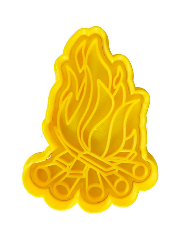 Hubbe Cookie Cutter - Camping Fire