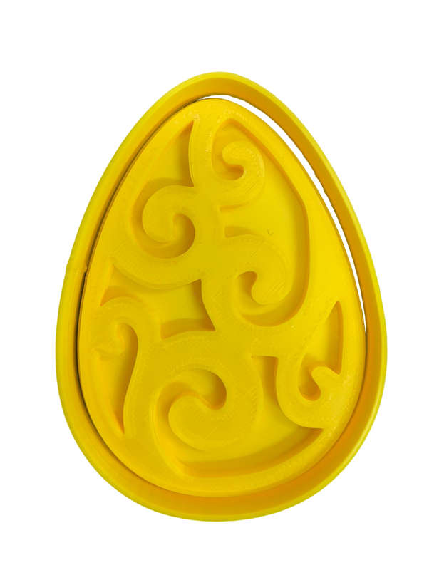 Hubbe Cookie Cutter - Ornamental Easter Egg 5