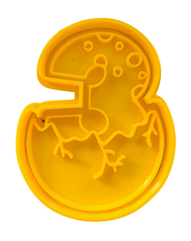 Hubbe Cookie Cutter - Dino number 3