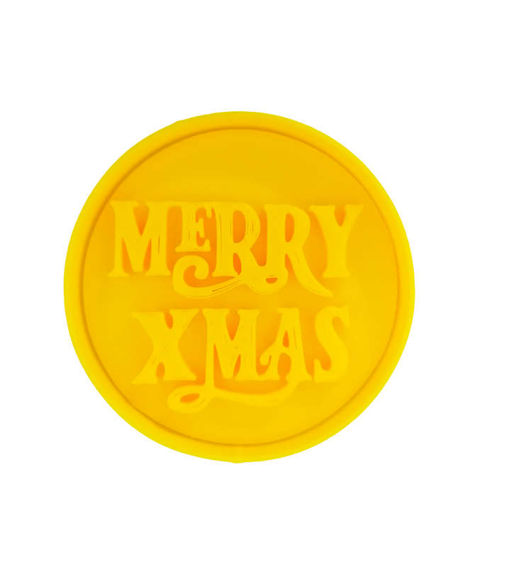 Hubbe Cookie Cutter - Merry Xmas
