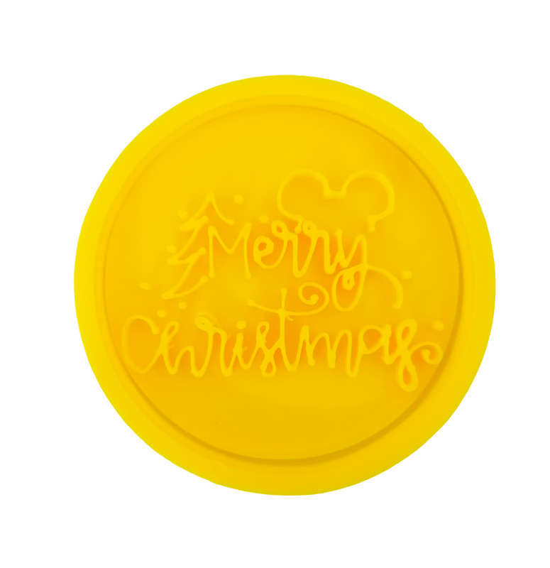 Hubbe Cookie Cutter - Merry Christmas with trees