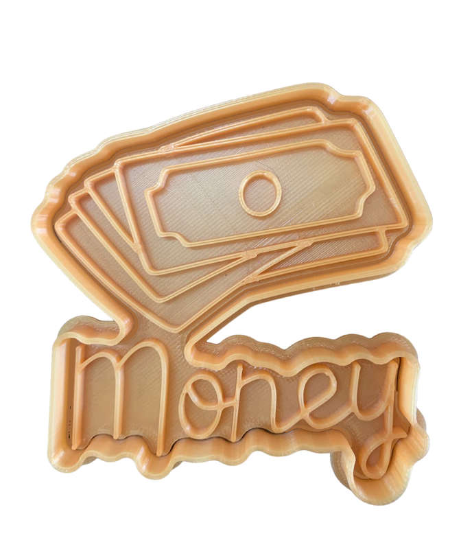 Hubbe Cookie Cutter -Business Money Sign