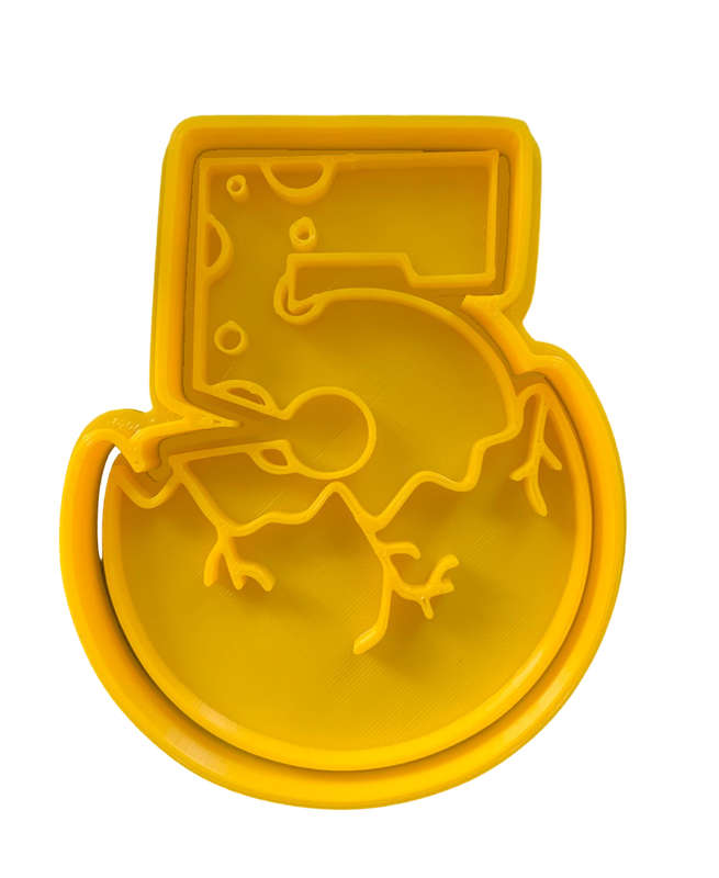 Hubbe Cookie Cutter - Dino number 5