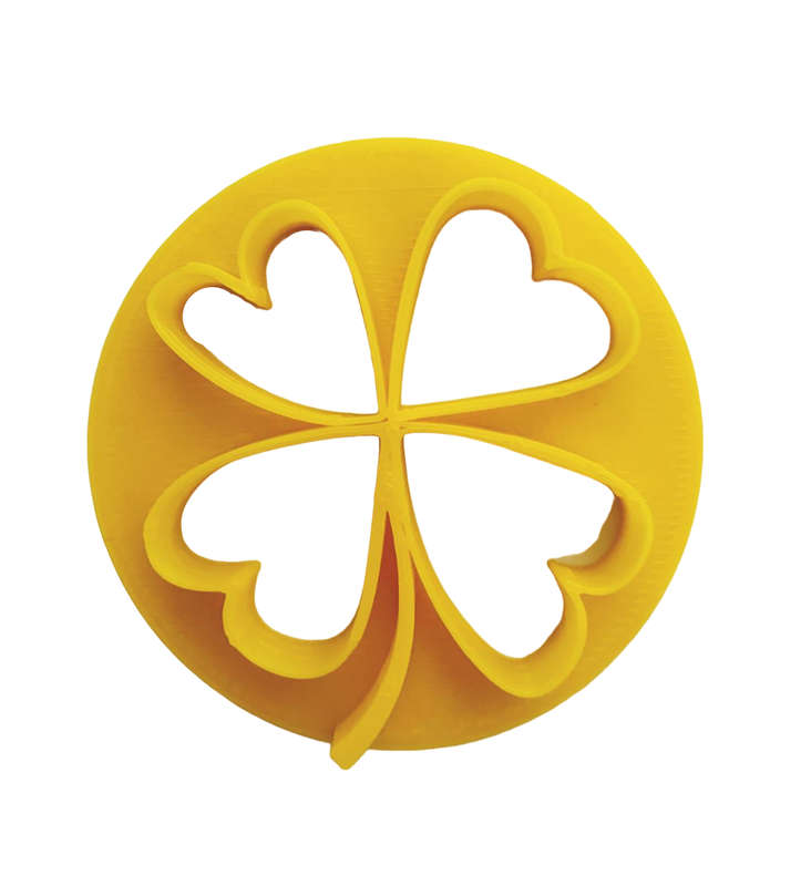 Hubbe - Cookie Embosser - Four Leaf Clover