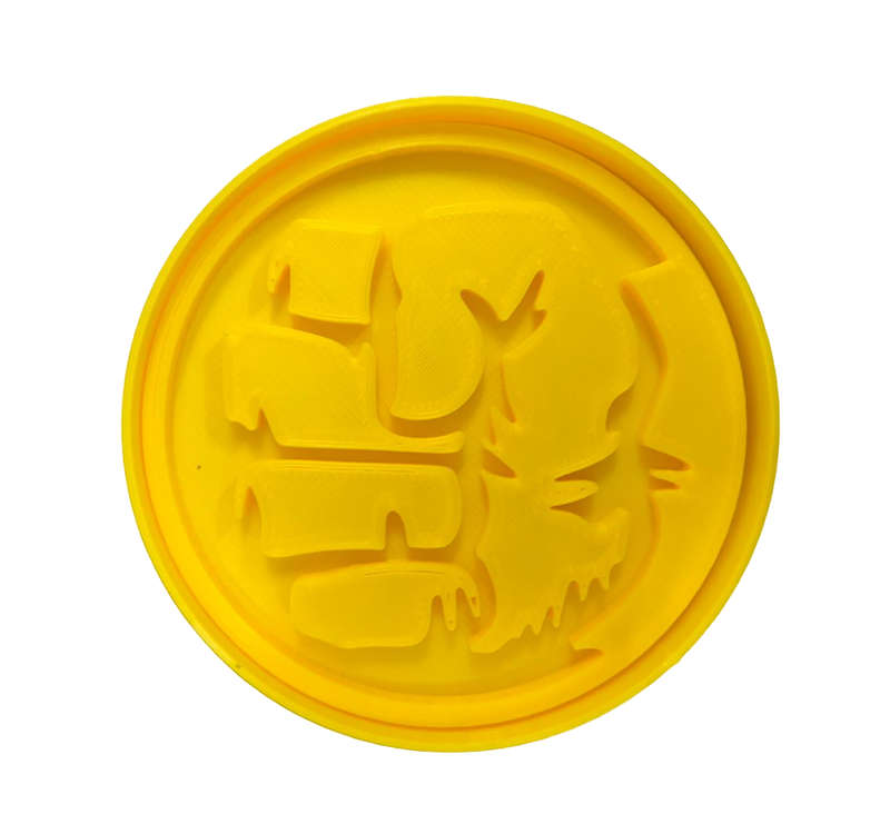 Hubbe Cookie Cutter - Hulk Logo