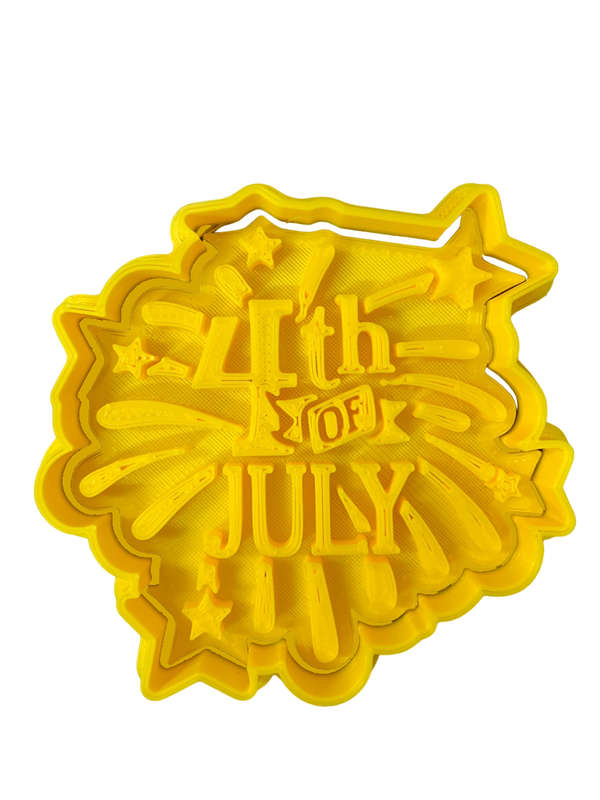 Hubbe Cookie Cutter - 4th of July