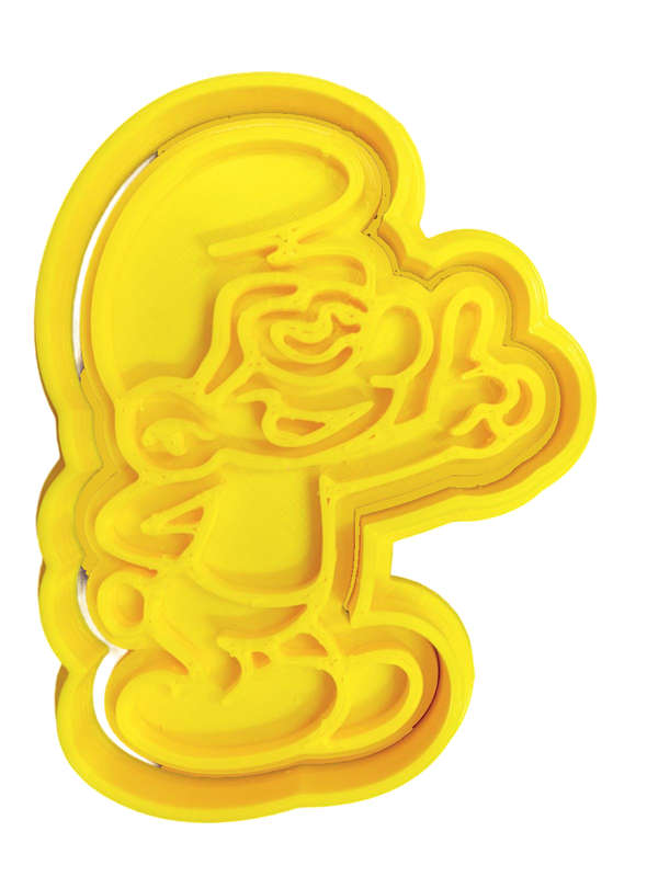Hubbe Cookie Cutter - Brainy Smurf