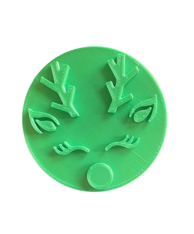 Hubbe Cookie Cutter - Reindeer Embosser