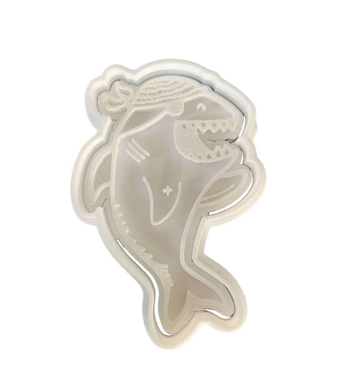 Hubbe Cookie Cutter - Pirate Shark