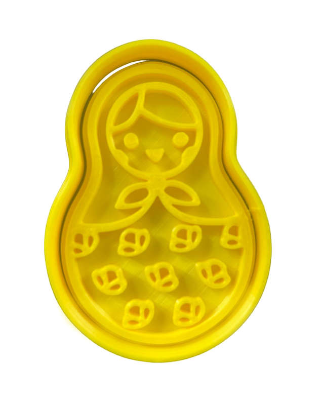 Hubbe Cookie Cutter - Matryoshka Doll 2