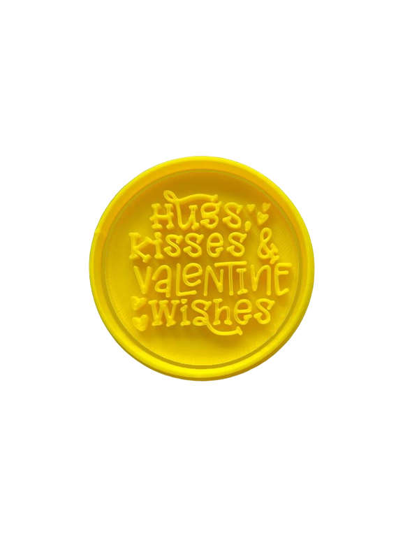Hubbe Cookie Cutter - Hugs, Kisses & Valentines Wishes