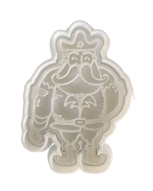Hubbe Cookie Cutter - Pirate with a hook