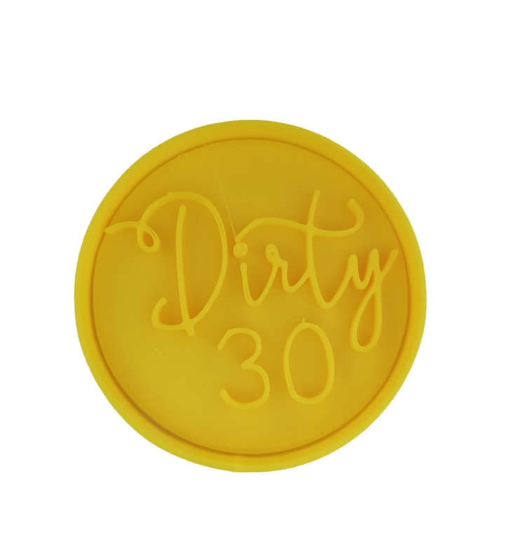 Hubbe Cookie Cutter - Dirty 30