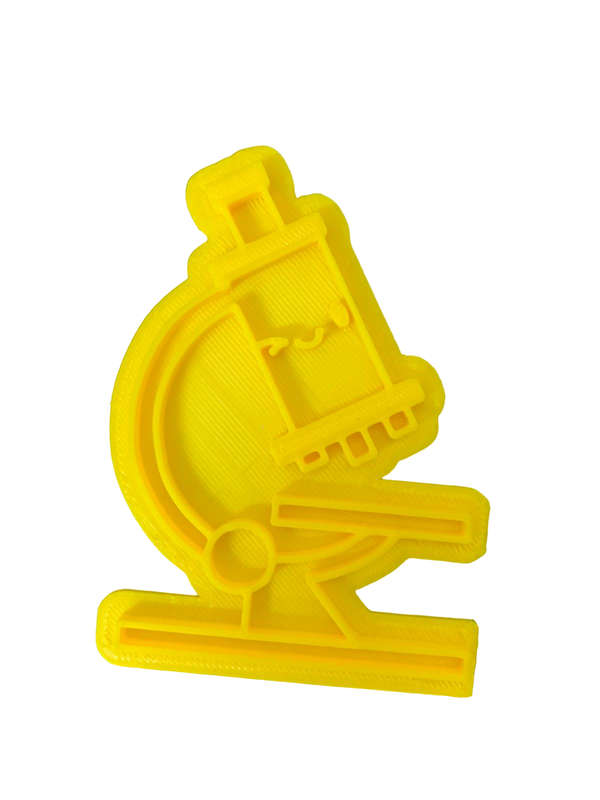 Hubbe Cookie Cutter - Science Microscope