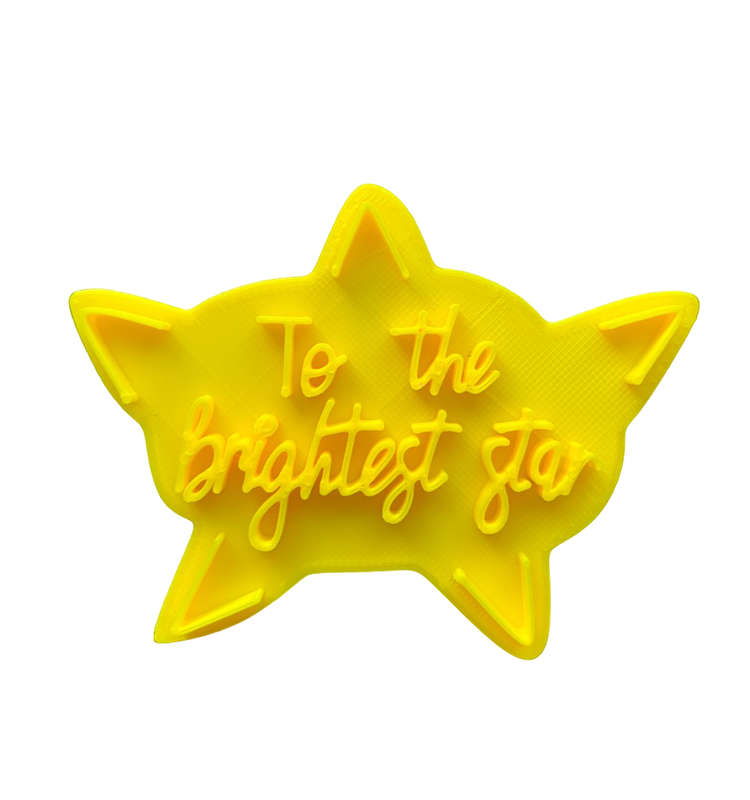 Hubbe Cookie Cutter - To the Brightest Star