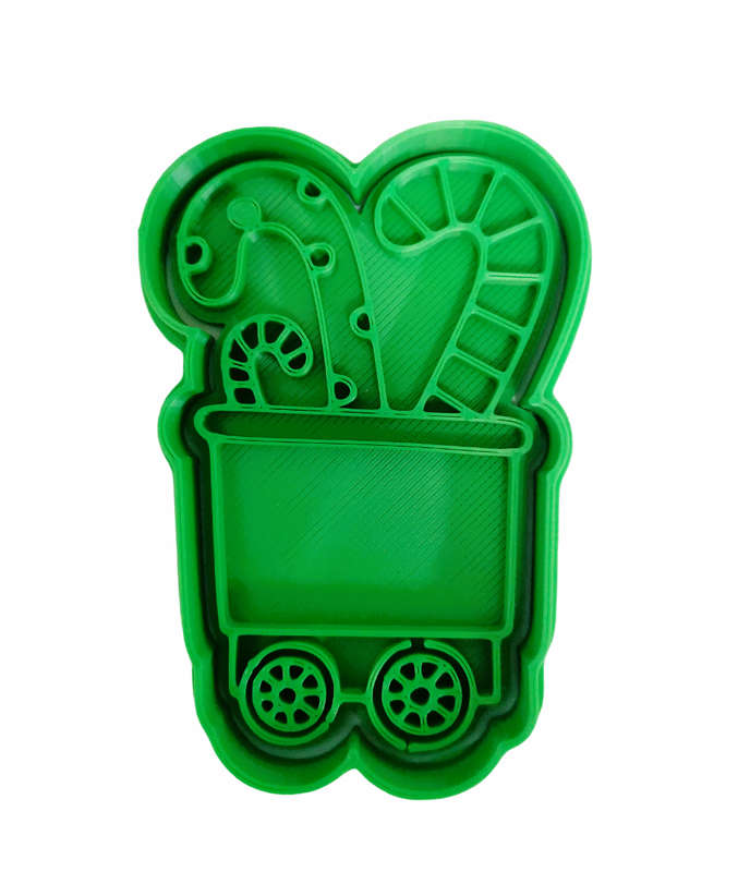 Hubbe Cookie Cutter - Candy Cane Train