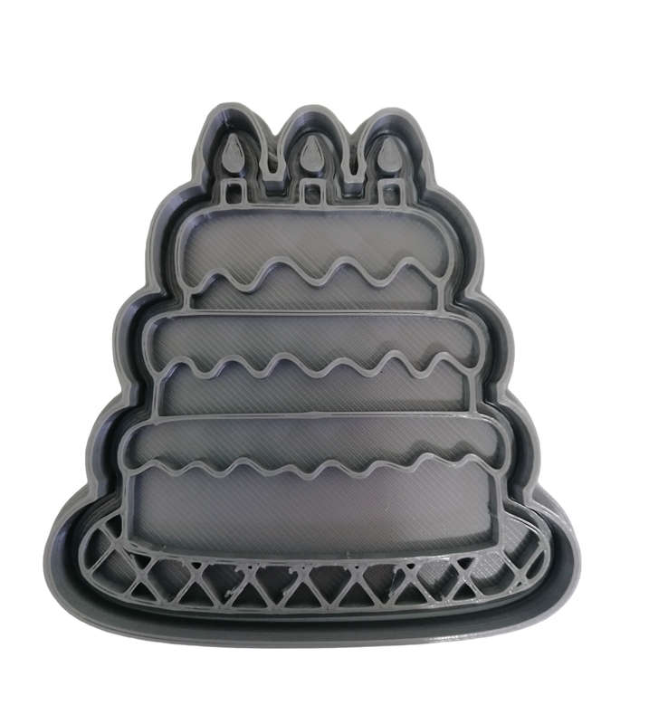 Hubbe Cookie Cutter - Birthday Cake
