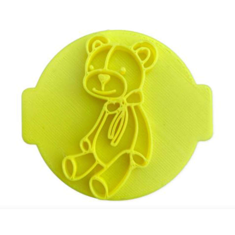 Hubbe Teddy Bear Cookie Embosser