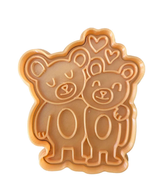 Hubbe Cookie Cutter - Animal Couple Bears