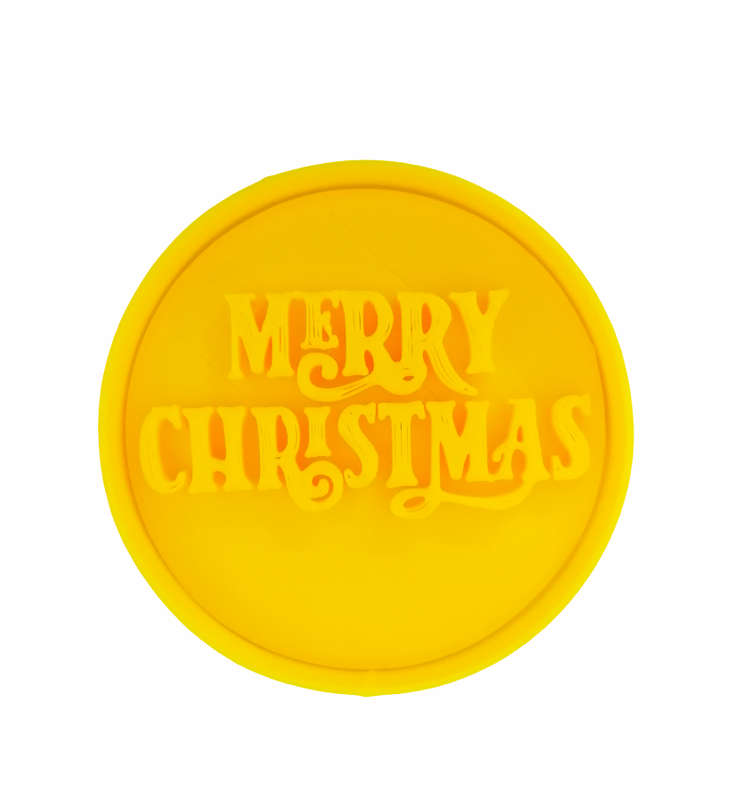Hubbe Cookie Cutter - Merry Christmas