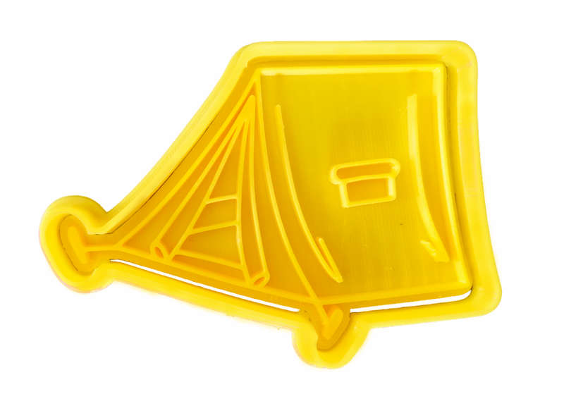 Hubbe Cookie Cutter - Camping Tent
