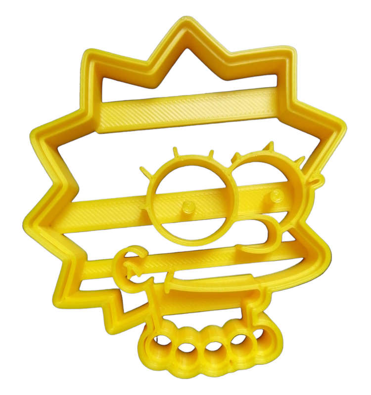 Hubbe Cookie Cutter - Lisa Simpson