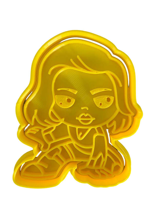Hubbe Cookie Cutter - Avengers Black Widow