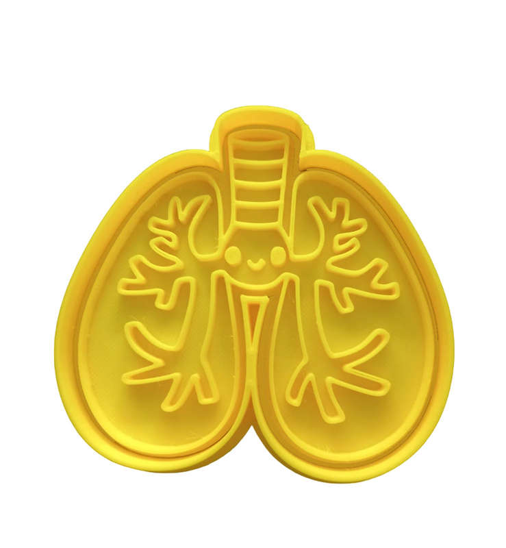 Hubbe Cookie Cutter - Kawaii Organs - Lungs