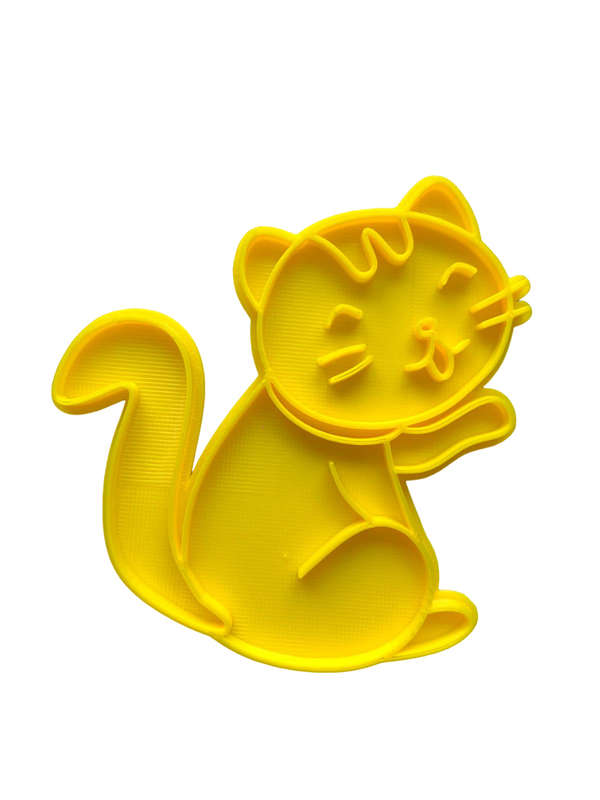 Hubbe Cookie Cutter - Playful Cat 4
