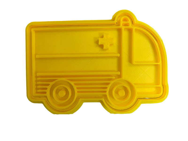Hubbe Cookie Cutter - City Ambulance