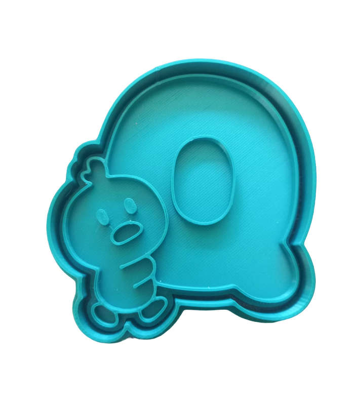Hubbe Cookie Cutter - Cute Letter Q