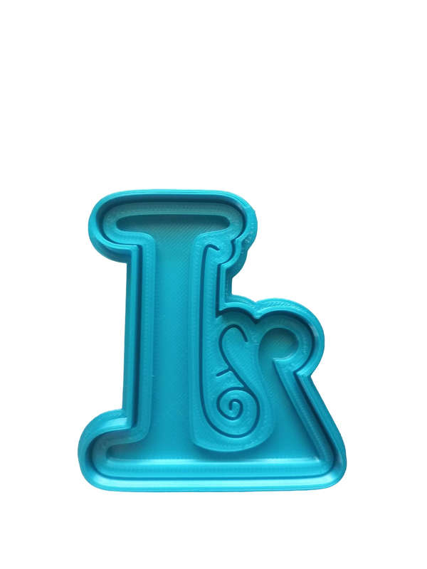 Hubbe Cookie Cutter - Gothic Letter L