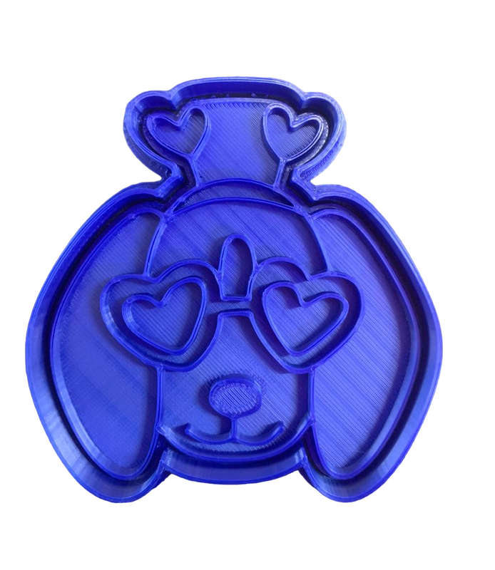 Hubbe Cookie Cutter -Valentine's Dachshund with Hearts