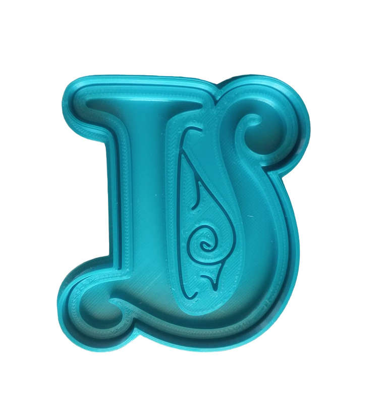 Hubbe Cookie Cutter - Gothic Letter U