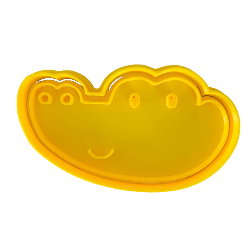 Hubbe Cookie Cutter - Animal Face - Crocodile