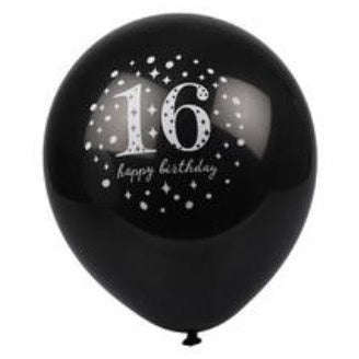 Helium Party Balloon 21 Years Old - White