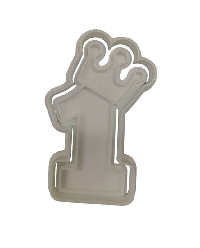 Hubbe Cookie Cutter - Crown Number 1