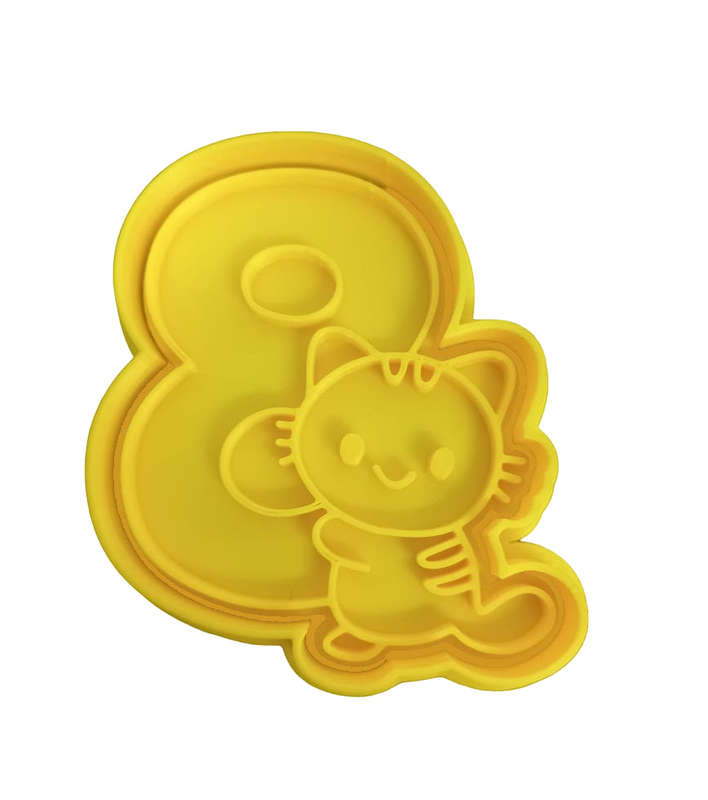 Hubbe Cookie Cutter - Cute Animal Number 8