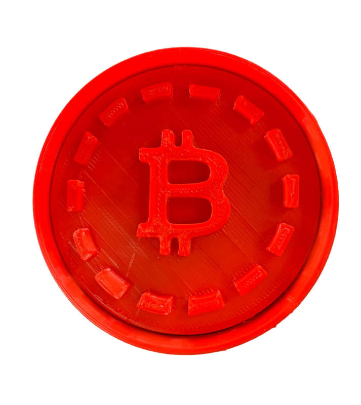 Hubbe Cookie Cutter - Bitcoin